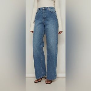 NA-KD Loose Fit Denim Size 40 US 10 NWT
